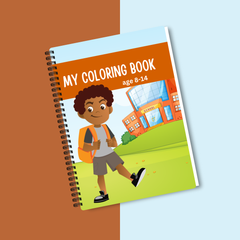 Boys  Kids Coloring Book (Age 8-14)