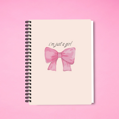 I'm just a Girl Notebook