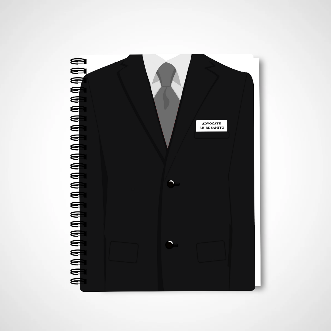 Your Name Lawyer Notebook